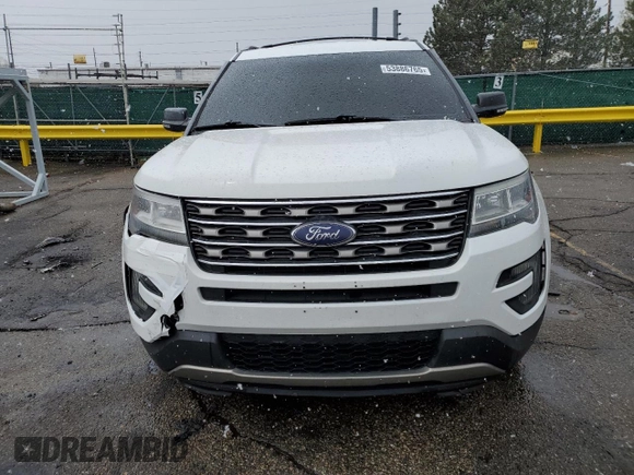 2016 Ford Explorer XLT with VIN 1FM5K8D87GGB63997, listed as a Copart auction lot 53886765 with 159,659 mi miles and Salvage Title. Bid and sale history available at carsss.com. Image 5.