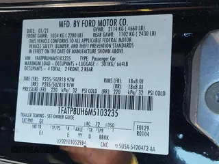 2021 Ford Mustang EcoBoost with VIN 1FATP8UH6M5103235, listed as a IAAI auction lot 40711543 with 52,470 mi miles. Bid and sale history available at carsss.com. Image 9.