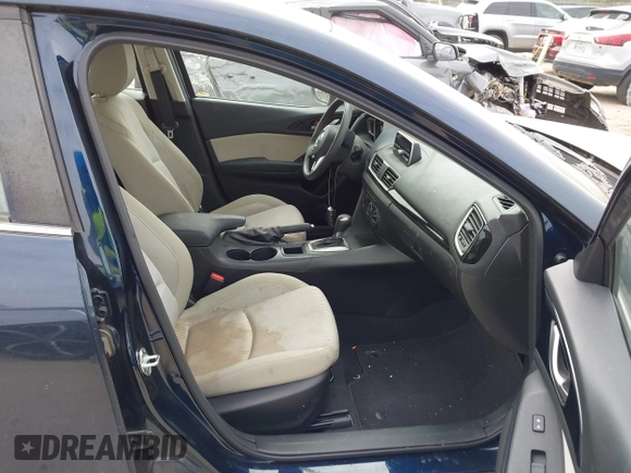 2014 Mazda 3 i Touring with VIN JM1BM1V76E1113185, listed as a IAAI auction lot 41610966 with 77,697 mi miles and . Bid and sale history available at DreamBid. Image 5.