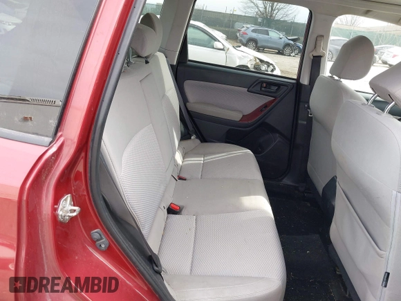 2017 Subaru Forester Premium with VIN JF2SJAEC4HG462614, listed as a IAAI auction lot 41647029 with 162,492 mi miles. Bid and sale history available at carsss.com. Image 8.