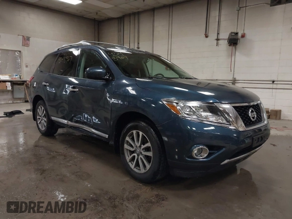 2014 Nissan Pathfinder SL z VIN 5N1AR2MM7EC612801, wystawiony jako IAAI lot #42048907 z przebiegiem 106 234 mil mil oraz . Historia ofert i sprzedaży dostępna na DreamBid. Obrazek 1.