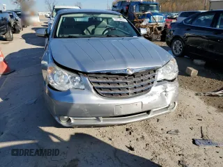 2008 Chrysler Sebring Limited with VIN 1C3LC65M28N102907, listed as a Copart auction lot 79718614 with 155,084 mi miles and Salvage Title. Bid and sale history available at carsss.com. Image 5.