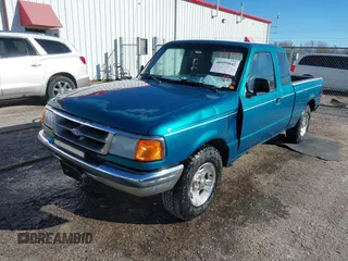 1997 Ford Ranger XLT with VIN 1FTCR14X1VPB11686, listed as a IAAI auction lot 40959842 with 145,138 mi miles. Bid and sale history available at carsss.com. Image 2.