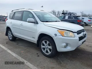 2012 Toyota RAV4 Limited with VIN 2T3DK4DV1CW072009, listed as a IAAI auction lot 41613446 with 134,221 mi miles. Bid and sale history available at carsss.com. Image 1.