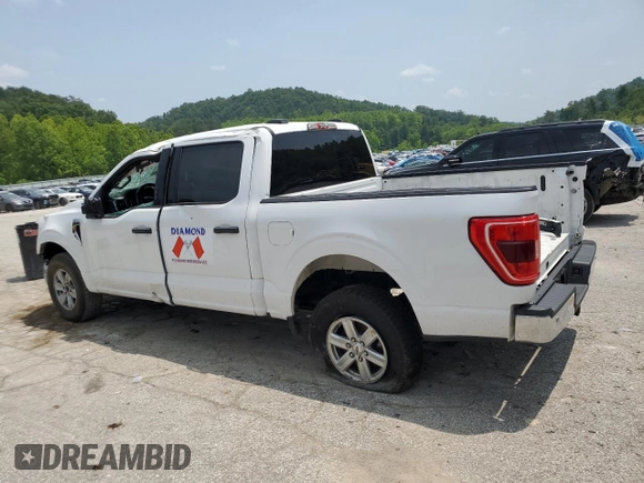 2022 Ford F-150 XL with VIN 1FTFW1E52NKD58571, listed as a Copart auction lot 60431965 with 66,170 mi miles and Salvage title. Bid and sale history available at DreamBid. Image 2.