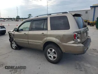 2008 Honda Pilot EX-L with VIN 5FNYF28708B014444, listed as a Copart auction lot 71111834 with 207,574 mi miles and Salvage Title. Bid and sale history available at DreamBid. Image 2.
