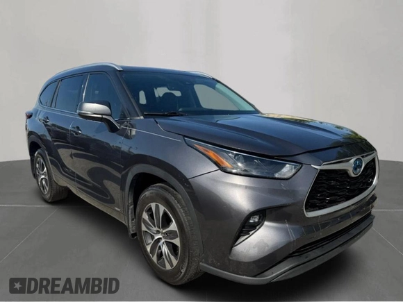 2022 Toyota Highlander Hybrid XLE z VIN 5TDGBRCH6NS545588, wystawiony jako Copart lot #57186835 z przebiegiem 202 158 mil mil oraz Czysty tytuł • Clean title. Historia ofert i sprzedaży dostępna na DreamBid. Obrazek 1.