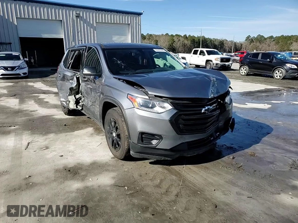 2021 Chevrolet Traverse LS with VIN 1GNERFKW4MJ245004, listed as a Copart auction lot 88063325 with 95,832 mi miles and Salvage title. Bid and sale history available at DreamBid. Image 14.