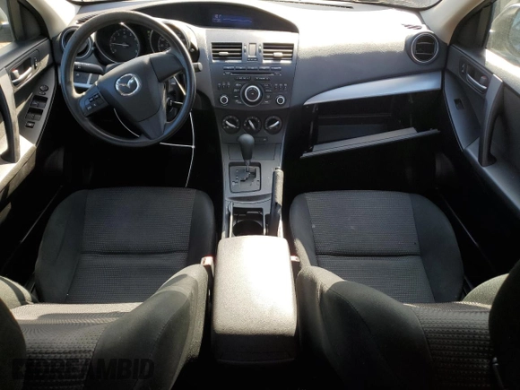 2013 Mazda 3 i SV with VIN JM1BL1TG0D1836891, listed as a Copart auction lot 54193525 with 124,049 mi miles and Salvage title. Bid and sale history available at DreamBid. Image 8.