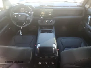 2024 Land Rover Defender with VIN SALEWFEU8R2294020, listed as a Copart auction lot 75290774 with 1,451 mi miles and Salvage title. Bid and sale history available at DreamBid. Image 8.