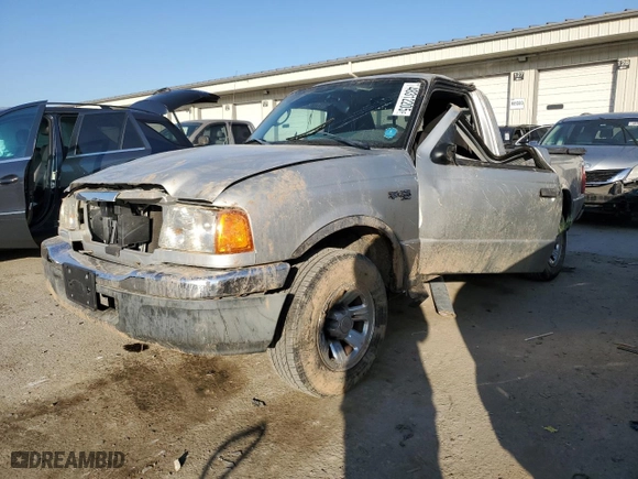 2005 Ford Ranger XL with VIN 1FTYR10D55PA27128, listed as a Copart auction lot 48312205 with 78,061 mi miles and Salvage Title. Bid and sale history available at carsss.com. Image 1.