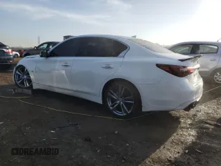 2019 Infiniti Q50 Luxe с VIN JN1EV7AP4KM540753, выставлен на аукционе Copart как лот 49520365 с пробегом 63 269 миль миль и Списание • Salvage title. История ставок и продаж доступна на DreamBid. Изображение 2.