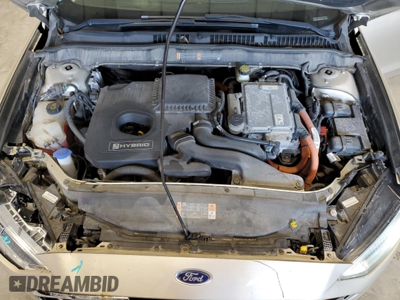 2017 Ford Fusion Hybrid Titanium with VIN 3FA6P0RU3HR360053, listed as a Copart auction lot 63063715 with 127,534 mi miles and Non repairable. Bid and sale history available at DreamBid. Image 11.