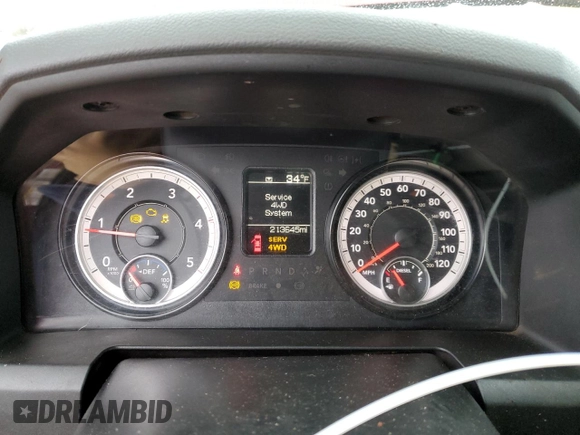 2016 Ram 2500 Tradesman with VIN 3C6UR5HLXGG187909, listed as a Copart auction lot 84039544 with 213,645 mi miles and Salvage title. Bid and sale history available at DreamBid. Image 9.