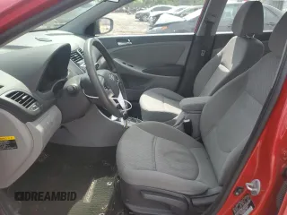 2012 Hyundai Accent GLS with VIN KMHCU4AE5CU180992, listed as a Copart auction lot 53336145 with 126,142 mi miles and Salvage Title. Bid and sale history available at carsss.com. Image 7.