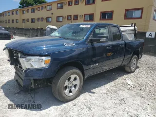 2022 Ram 1500 Big Horn z VIN 1C6SRFBTXNN134167, wystawiony jako Copart lot #59948925 z przebiegiem 24 105 mil mil oraz Szkoda całkowita • Salvage title. Historia ofert i sprzedaży dostępna na DreamBid. Obrazek 1.