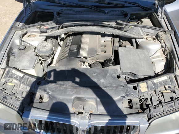 2005 BMW X3 3.0i with VIN WBXPA93425WA31985, listed as a Copart auction lot 46580035 with 375,558 mi miles and Clean Title. Bid and sale history available at carsss.com. Image 12.