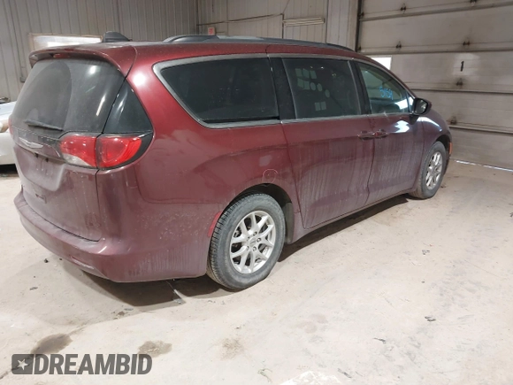 2021 Chrysler Voyager LXi with VIN 2C4RC1DG4MR528020, listed as a IAAI auction lot 41495159 with 72,896 mi miles and . Bid and sale history available at DreamBid. Image 4.