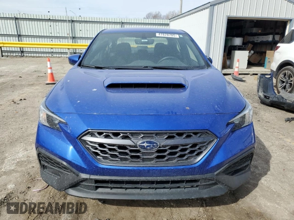 2022 Subaru WRX with VIN JF1VBAA68N9027433, listed as a Copart auction lot 47878705 with 23,543 mi miles and Salvage Title. Bid and sale history available at carsss.com. Image 5.