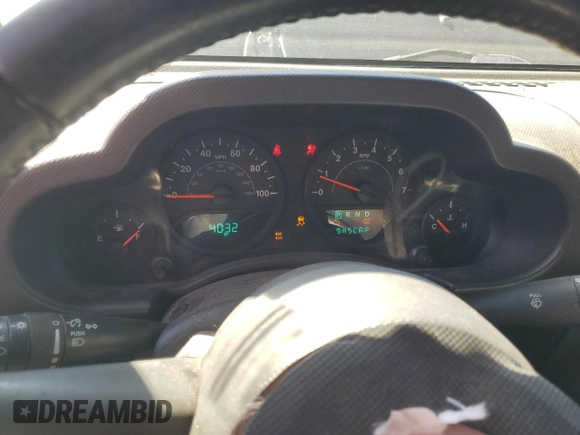 2008 Jeep Wrangler X with VIN 1J8FA24198L516978, listed as a Copart auction lot 55634555 with Not Provided miles and Non Repairable. Bid and sale history available at DreamBid. Image 9.