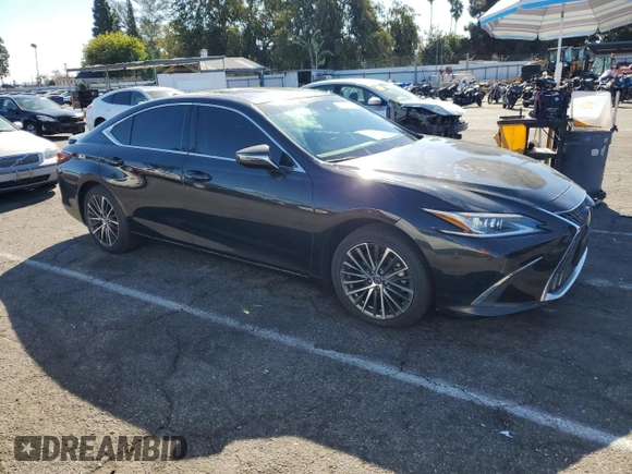 2023 Lexus ES with VIN 58ADA1C19PU035670, listed as a Copart auction lot 78781374 with 8,074 mi miles and Salvage Title. Bid and sale history available at carsss.com. Image 4.