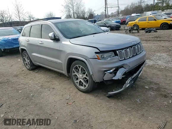 2019 Jeep Grand Cherokee Overland with VIN 1C4RJFCG9KC840084, listed as a Copart auction lot 47440845 with 101,281 mi miles and Salvage Title. Bid and sale history available at carsss.com. Image 11.