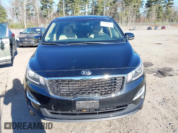 2020 Kia Sedona EX with VIN KNDMB5C17L6587425, listed as a IAAI auction lot 40998825 with 57,503 mi miles. Bid and sale history available at carsss.com. Image 13.