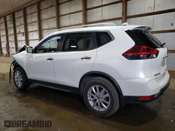 2019 Nissan Rogue SV with VIN KNMAT2MV9KP549767, listed as a Copart auction lot 54419235 with 58,400 mi miles and Salvage Title. Bid and sale history available at carsss.com. Image 2.