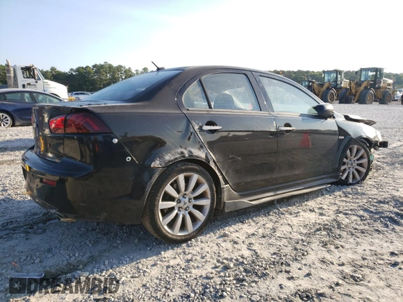 2008 Mitsubishi Lancer GTS with VIN JA3AU86U18U009746, listed as a Copart auction lot 70670324 with 202,948 mi miles and Salvage Title. Bid and sale history available at carsss.com. Image 3.