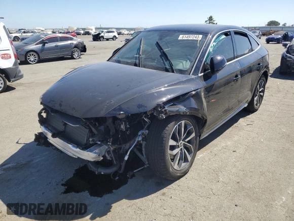 2023 Audi Q5 Sportback S line Premium с VIN WA14AAFY0P2090325, выставлен на аукционе Copart как лот 61497243 с пробегом 6 914 миль миль и . История ставок и продаж доступна на DreamBid. Изображение 1.