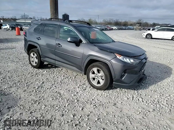 2020 Toyota RAV4 XLE with VIN 2T3P1RFV2LW106551, listed as a Copart auction lot 48983705 with 76,306 mi miles and Salvage Title. Bid and sale history available at DreamBid. Image 12.