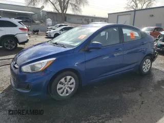 2015 Hyundai Accent GLS with VIN KMHCT4AE6FU922811, listed as a Copart auction lot 48129575 with 116,656 mi miles and Salvage Title. Bid and sale history available at carsss.com. Image 1.