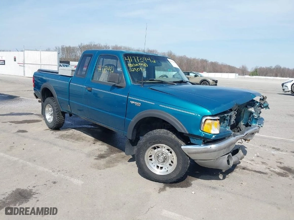 1994 Ford Ranger Splash with VIN 1FTCR15X9RPC52929, listed as a IAAI auction lot 41773442 with 229,012 mi miles. Bid and sale history available at carsss.com. Image 1.