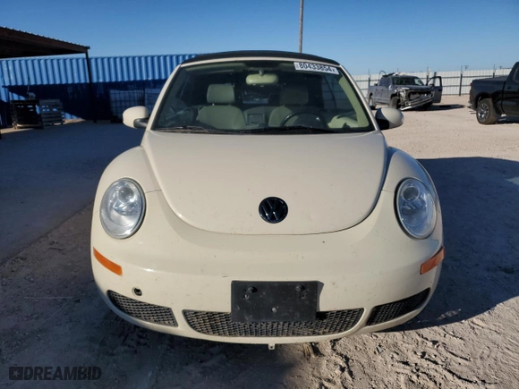2008 Volkswagen New Beetle Convertible SE with VIN 3VWRG31Y18M417075, listed as a Copart auction lot 80433854 with 112,962 mi miles and Salvage Title. Bid and sale history available at carsss.com. Image 5.