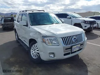 2010 Mercury Mariner Premier with VIN 4M2CN9HG6AKJ21345, listed as a IAAI auction lot 41781411 with 76,430 mi miles. Bid and sale history available at carsss.com. Image 1.