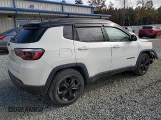 2020 Jeep Compass Altitude with VIN 3C4NJCBBXLT176726, listed as a Copart auction lot 79712814 with 108,631 mi miles and Salvage Title. Bid and sale history available at carsss.com. Image 3.