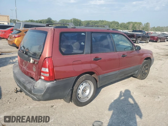 2003 Subaru Forester X with VIN JF1SG63643H744865, listed as a Copart auction lot 80669284 with 216,631 mi miles and Non Repairable. Bid and sale history available at DreamBid. Image 3.