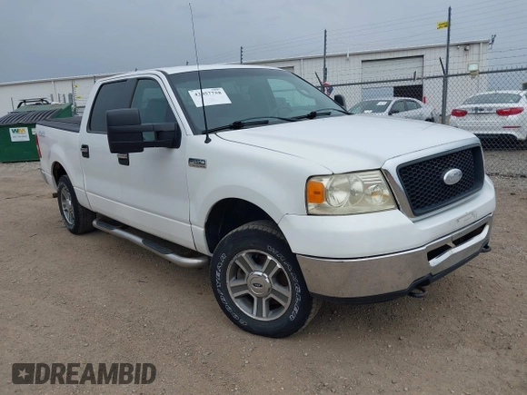 2007 Ford F-150 XLT with VIN 1FTPW14V77FA86651, listed as a IAAI auction lot 42057758 with 192,846 mi miles. Bid and sale history available at carsss.com. Image 1.