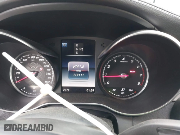 2016 Mercedes-Benz C 300 with VIN 55SWF4JB5GU129538, listed as a IAAI auction lot 38329587 with 113,111 mi miles and . Bid and sale history available at DreamBid. Image 7.