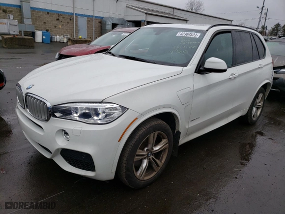 2016 BMW X5 eDrive xDrive40e with VIN 5UXKT0C55G0S76867, listed as a Copart auction lot 42364523 with 47,776 mi miles. Bid and sale history available at carsss.com. Image 1.