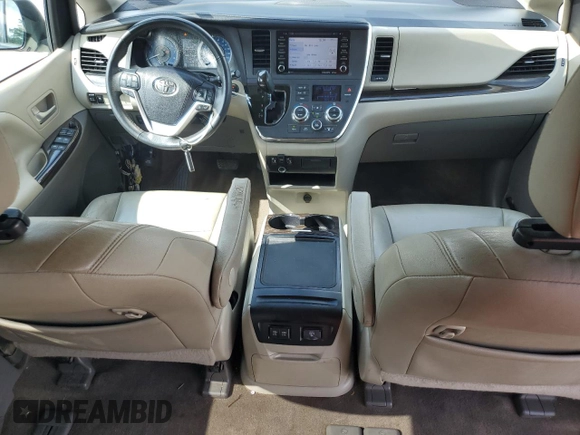 2018 Toyota Sienna XLE Auto Access Seat with VIN 5TDYZ3DC9JS908685, listed as a Copart auction lot 59714785 with 134,997 mi miles and Salvage title. Bid and sale history available at DreamBid. Image 8.