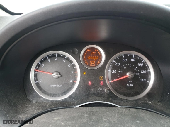 2010 Nissan Sentra 2.0 S with VIN 3N1AB6AP8AL687555, listed as a Copart auction lot 44342035 with 184,002 mi miles and Salvage Title. Bid and sale history available at carsss.com. Image 9.