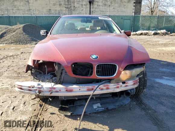 1999 BMW 5 Series 528iA with VIN WBADM6332XBY20915, listed as a Copart auction lot 45206785 with 165,946 mi miles and Salvage Title. Bid and sale history available at carsss.com. Image 5.