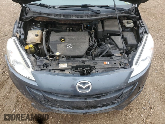 2012 Mazda 5 Sport with VIN JM1CW2BL3C0121849, listed as a Copart auction lot 61789675 with 144,379 mi miles and Salvage title. Bid and sale history available at DreamBid. Image 12.