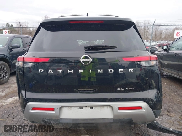 2024 Nissan Pathfinder SL z VIN 5N1DR3CC9RC284511, wystawiony jako IAAI lot #41717753 z przebiegiem 2 200 mil mil oraz . Historia ofert i sprzedaży dostępna na DreamBid. Obrazek 17.