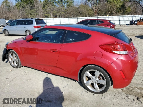 2014 Hyundai Veloster z VIN KMHTC6AD3EU217143, wystawiony jako Copart lot #43716395 z przebiegiem 137 865 mil mil oraz Szkoda całkowita • Salvage title. Historia ofert i sprzedaży dostępna na DreamBid. Obrazek 2.