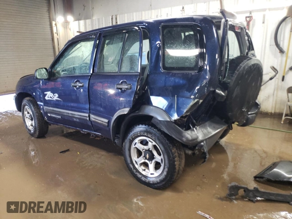 2001 Chevrolet Tracker ZR2 z VIN 2CNBJ734316948149, wystawiony jako Copart lot #47033505 z przebiegiem 136 903 mil mil oraz Szkoda całkowita • Salvage title. Historia ofert i sprzedaży dostępna na DreamBid. Obrazek 2.