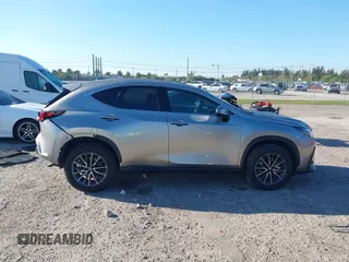 2025 Lexus NX with VIN 2T2GDCAZ0SC017810, listed as a IAAI auction lot 41672741 with 3,801 mi miles. Bid and sale history available at carsss.com. Image 13.
