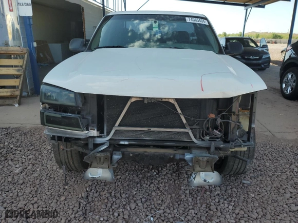 2006 Chevrolet Silverado 1500 LS with VIN 3GCEC14V26G155226, listed as a Copart auction lot 74065404 with 203,097 mi miles and Salvage Title. Bid and sale history available at carsss.com. Image 5.