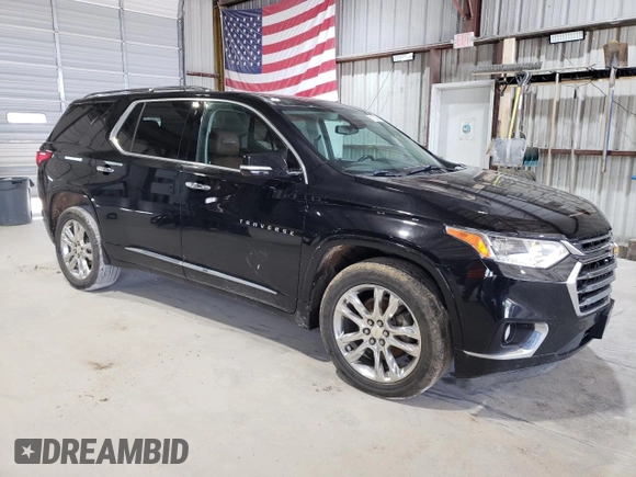 2018 Chevrolet Traverse High Country z VIN 1GNEVKKW6JJ220735, wystawiony jako Copart lot #56122855 z przebiegiem 107 211 mil mil oraz Szkoda całkowita • Salvage title. Historia ofert i sprzedaży dostępna na DreamBid. Obrazek 4.